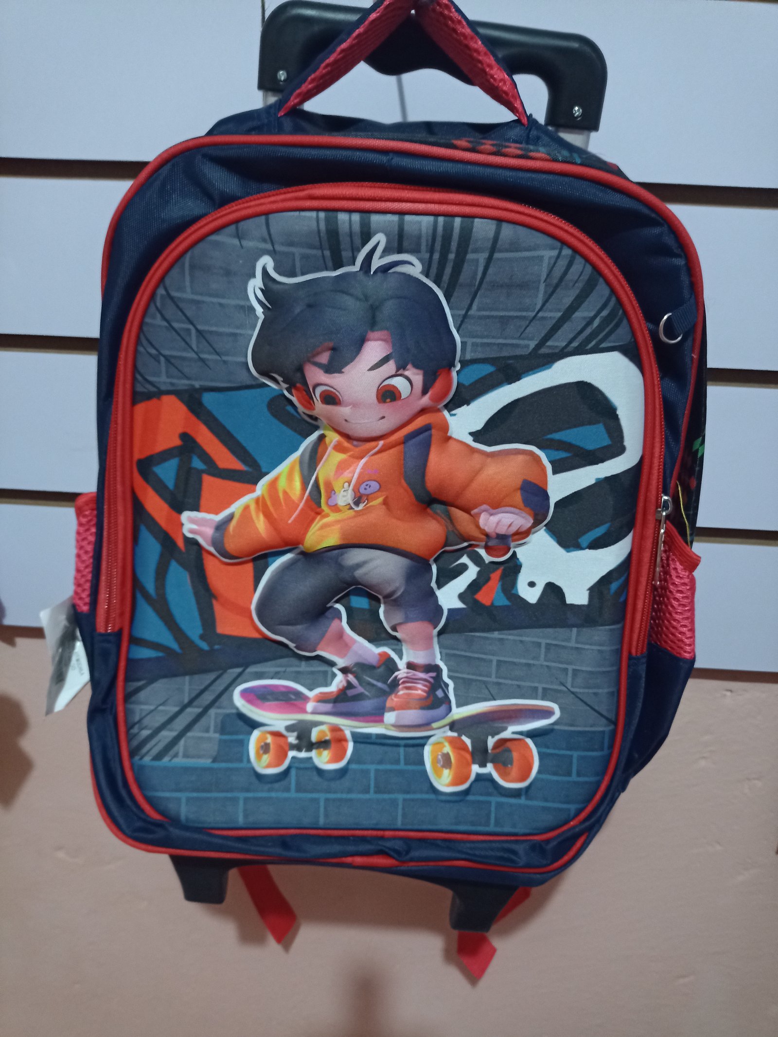 Mochila para kinder con llantas