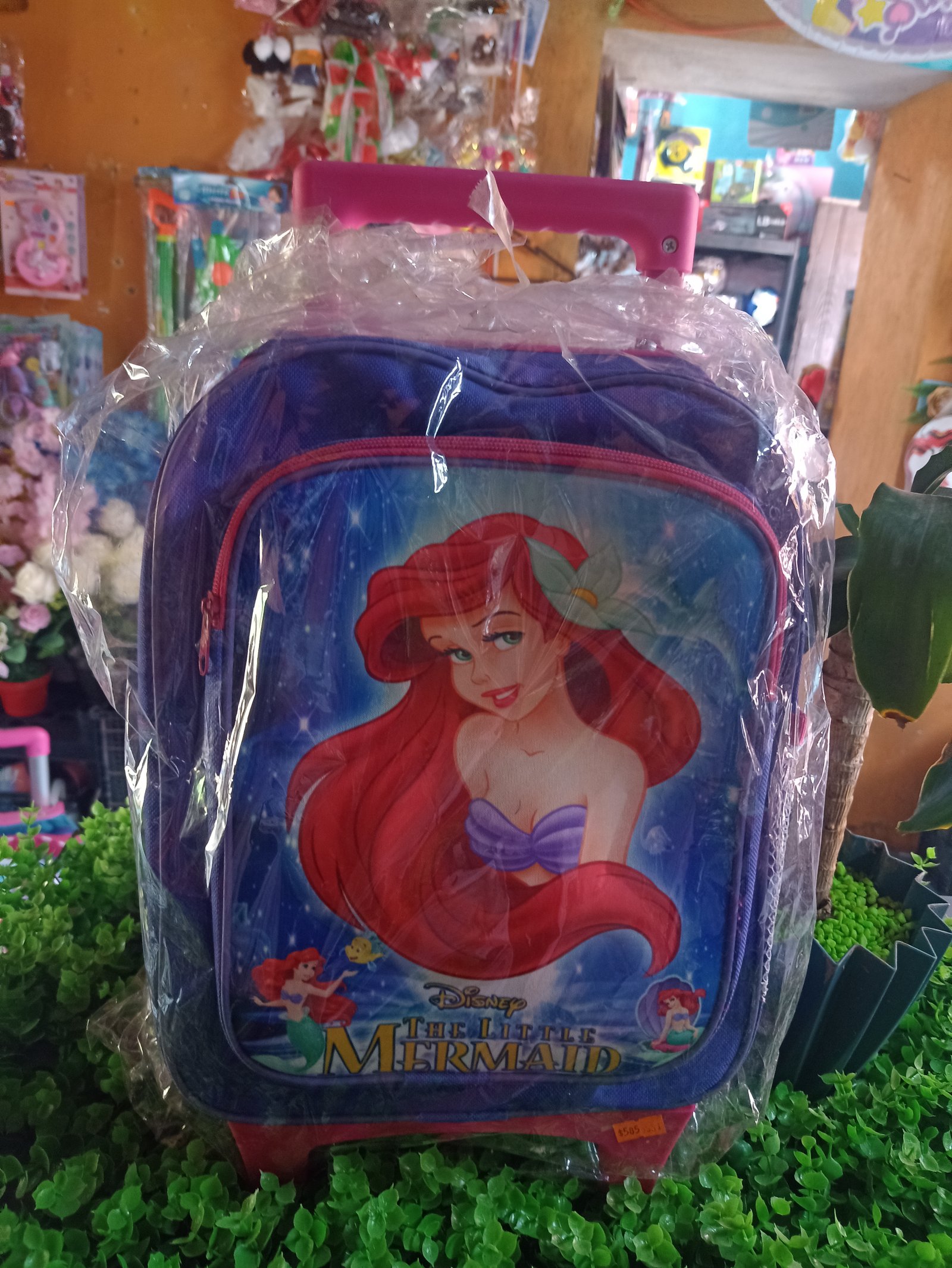 Mochila sirenita con ruedas