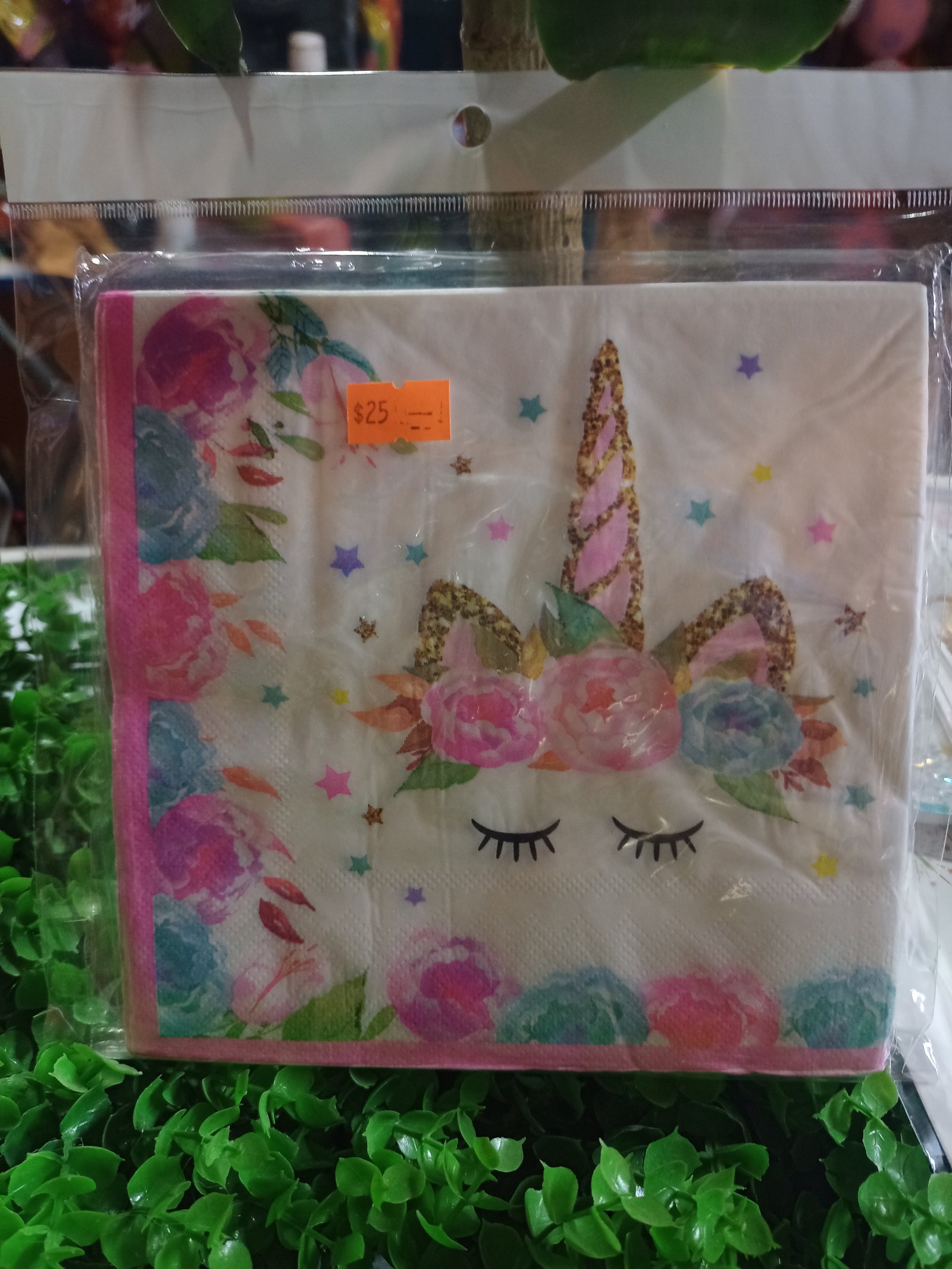 Servilletas unicornio