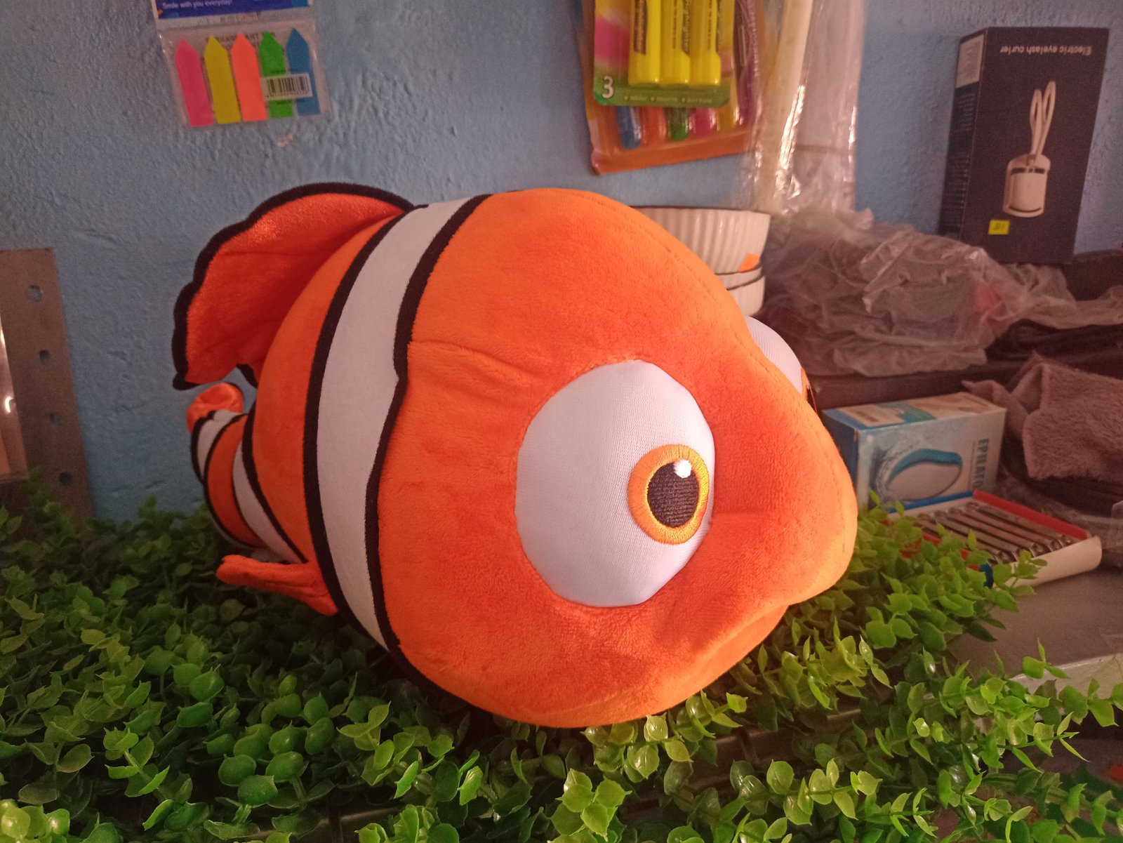 Pez alcancía con sonido