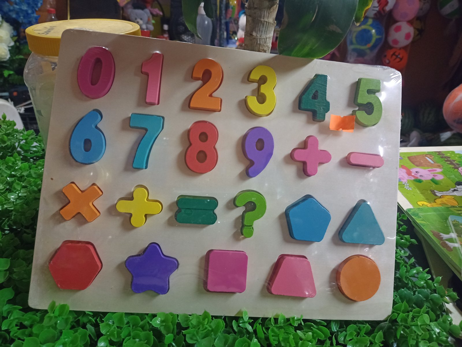 Juego educativo  figuras números