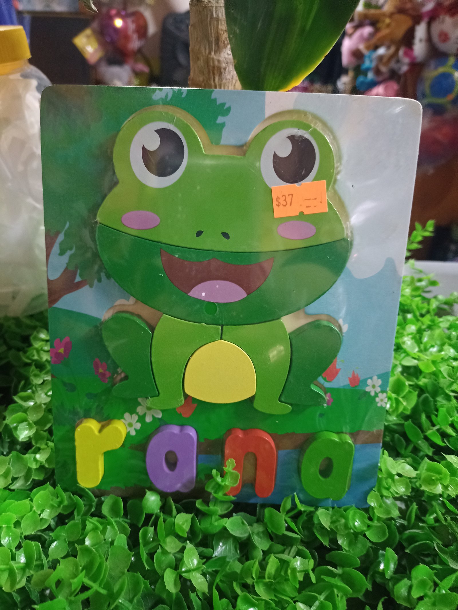 Juego educativo rana