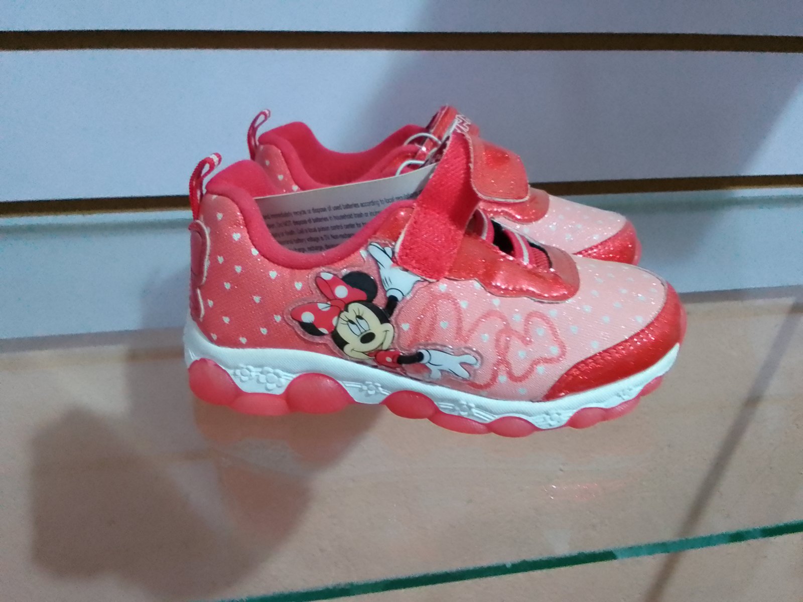 Tenis Mickey con luz