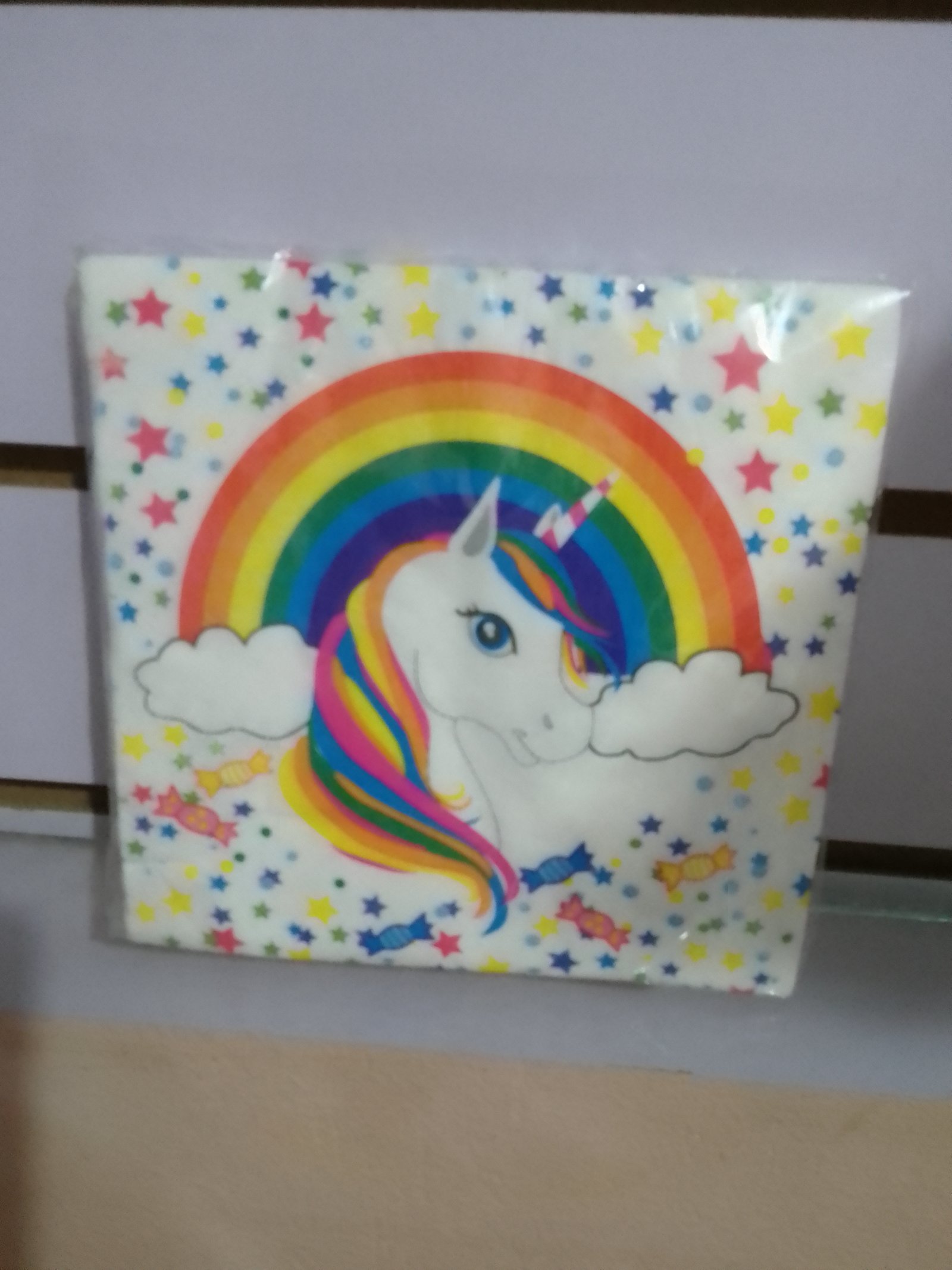Servilletas unicornio