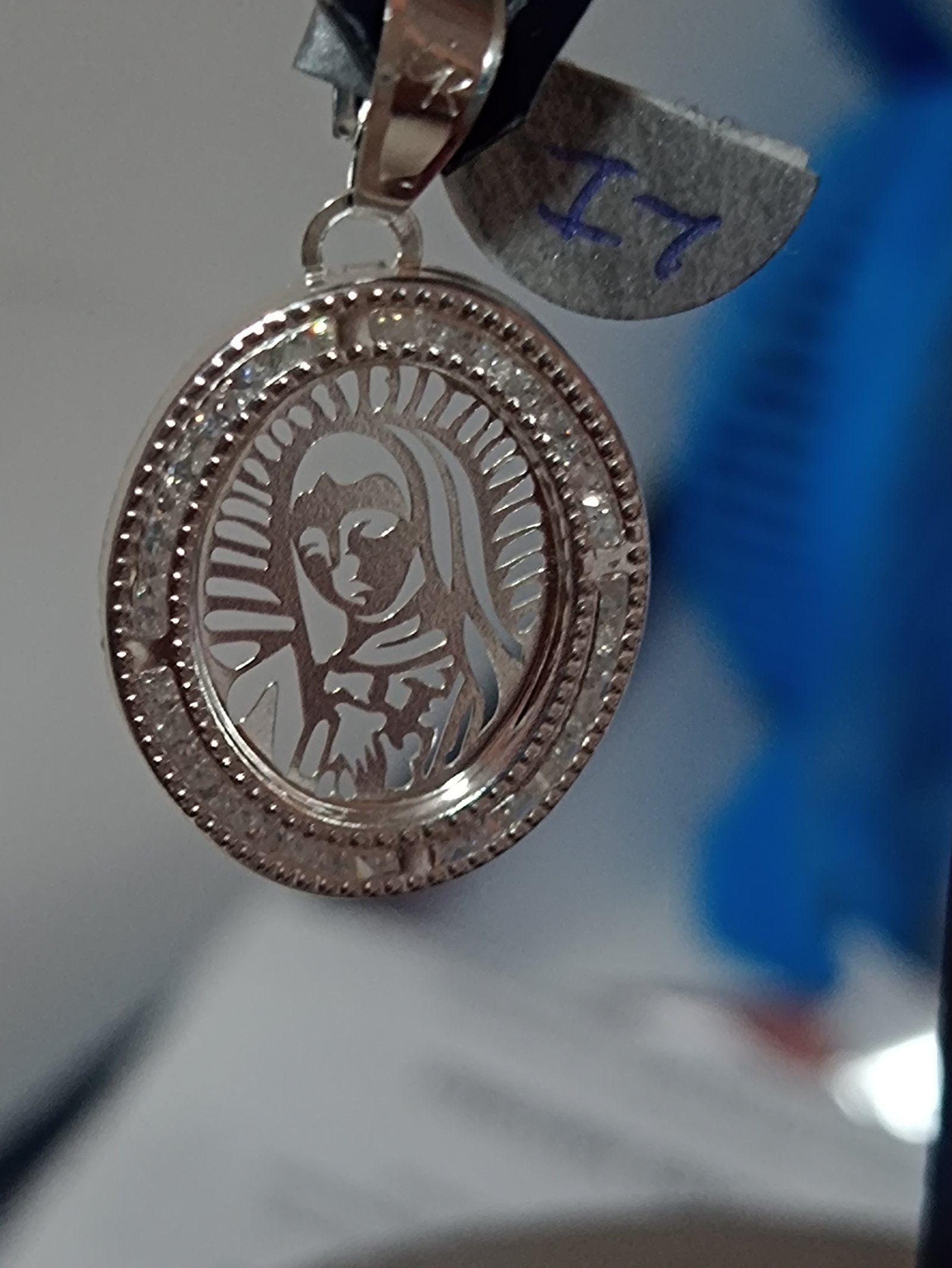 Medalla virgen de Guadalupe