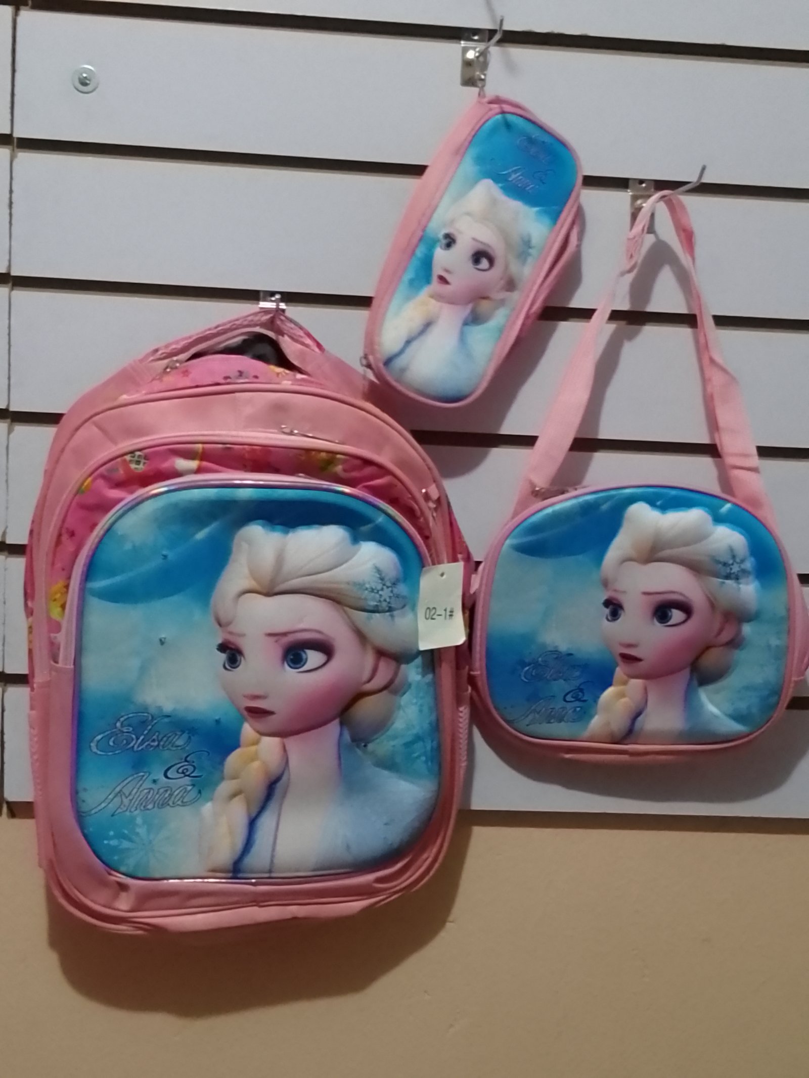 Mochila con 3 piezas