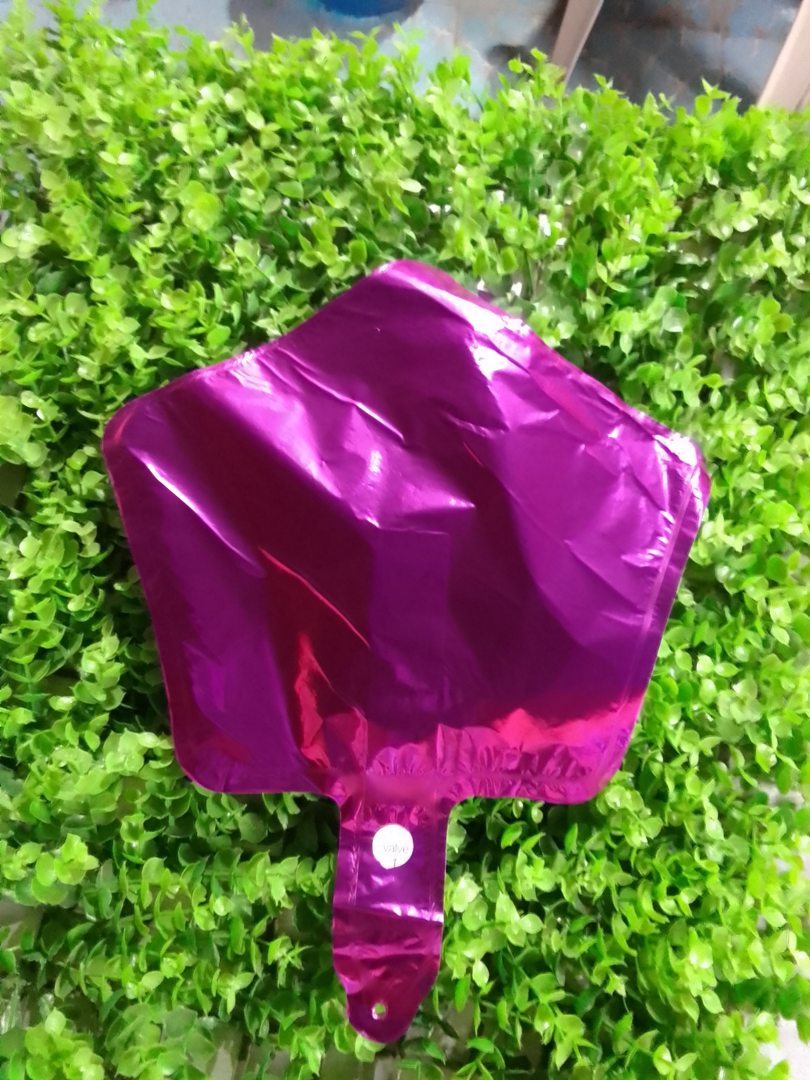 Globo estrella rosa fiusha