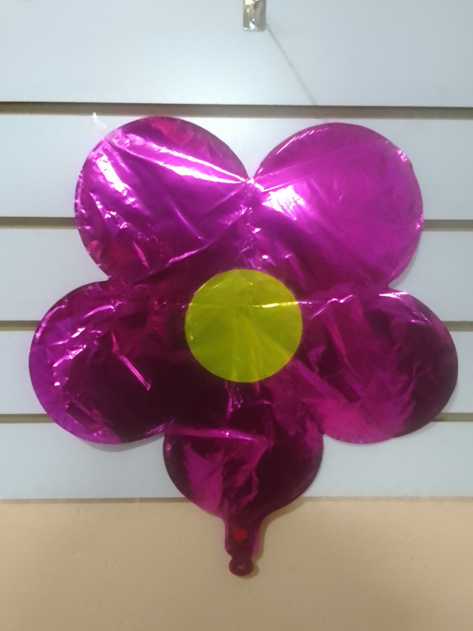 Flor metalizado fiusha