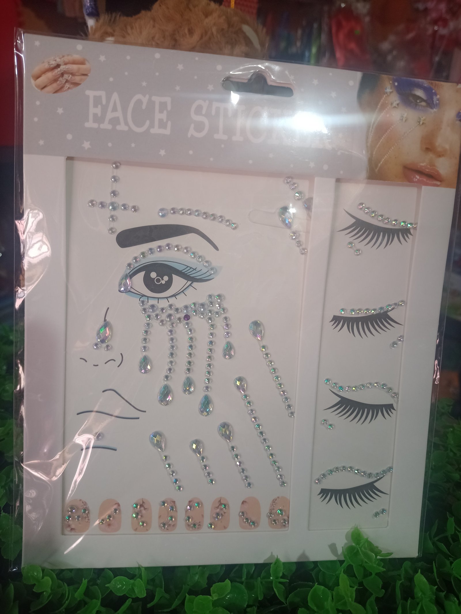 Piedritas para la cara