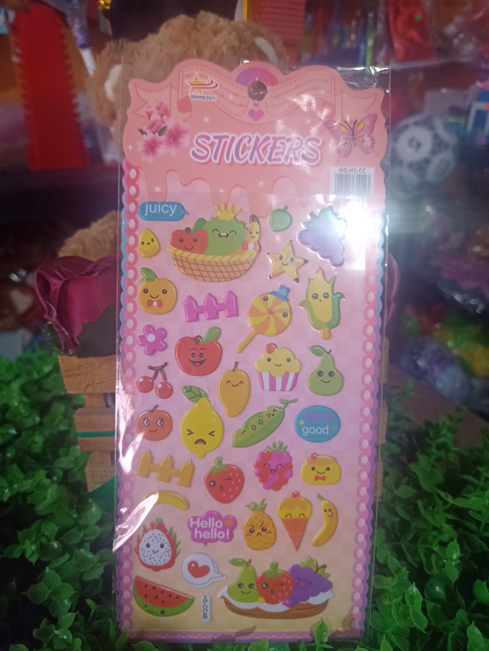 Stickers de frutas