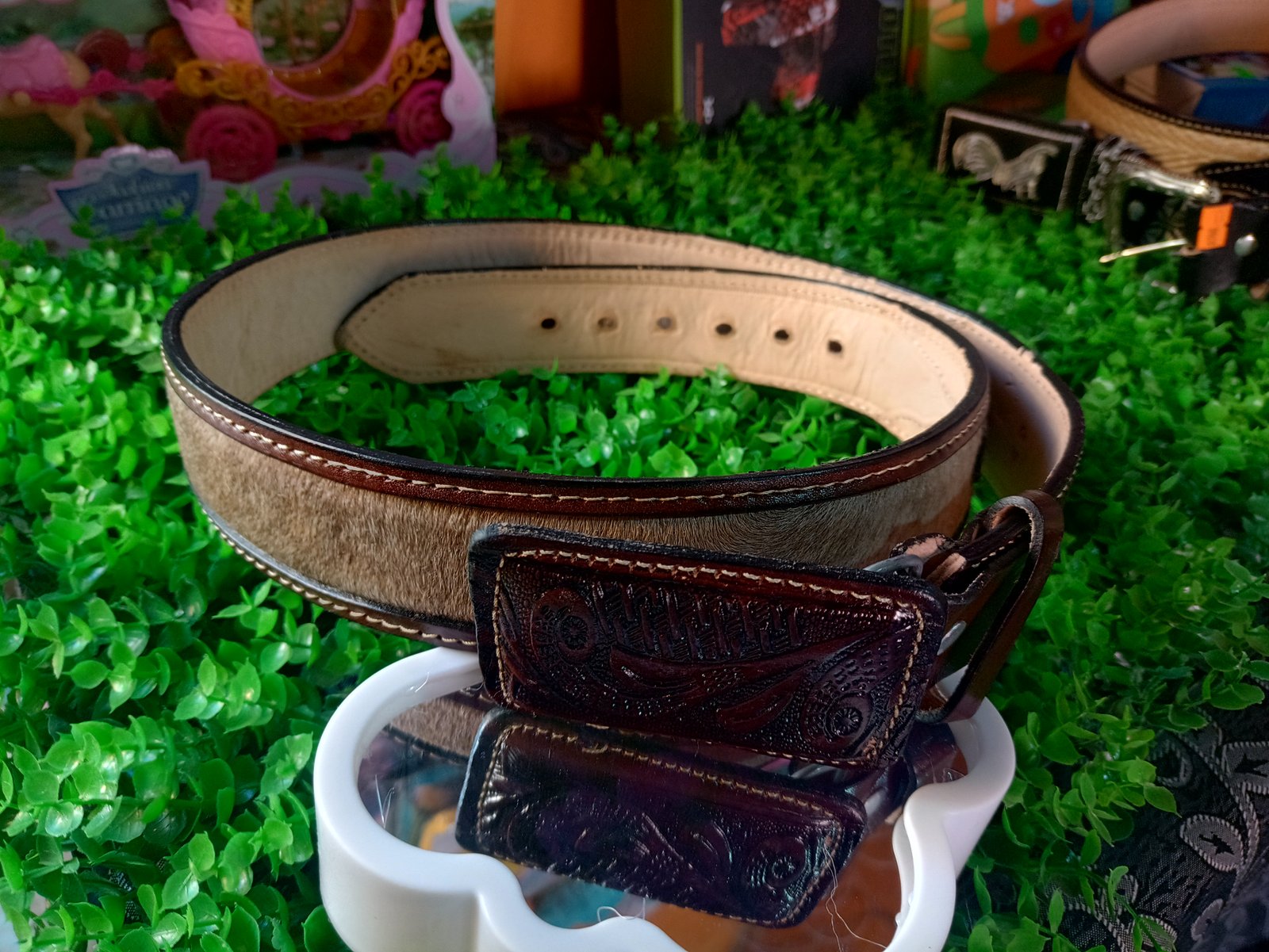 Fajo artesanal en piel