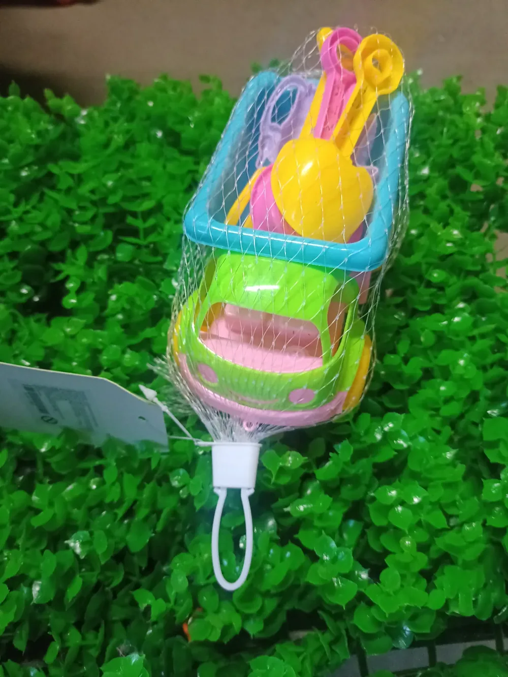 Carrito con accesorios para playa