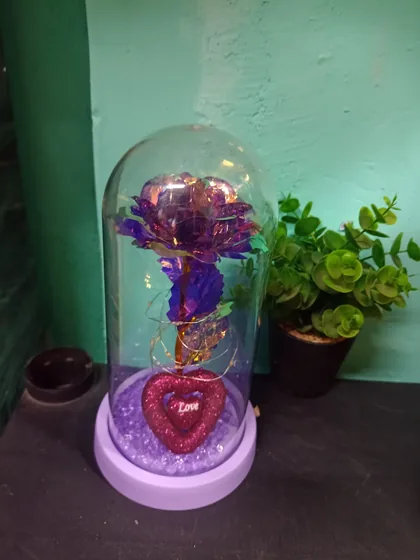 Flor decorativas acetato