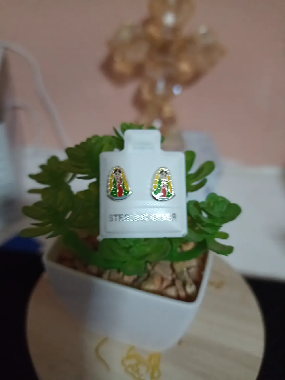 Broquel virgen de Guadalupe