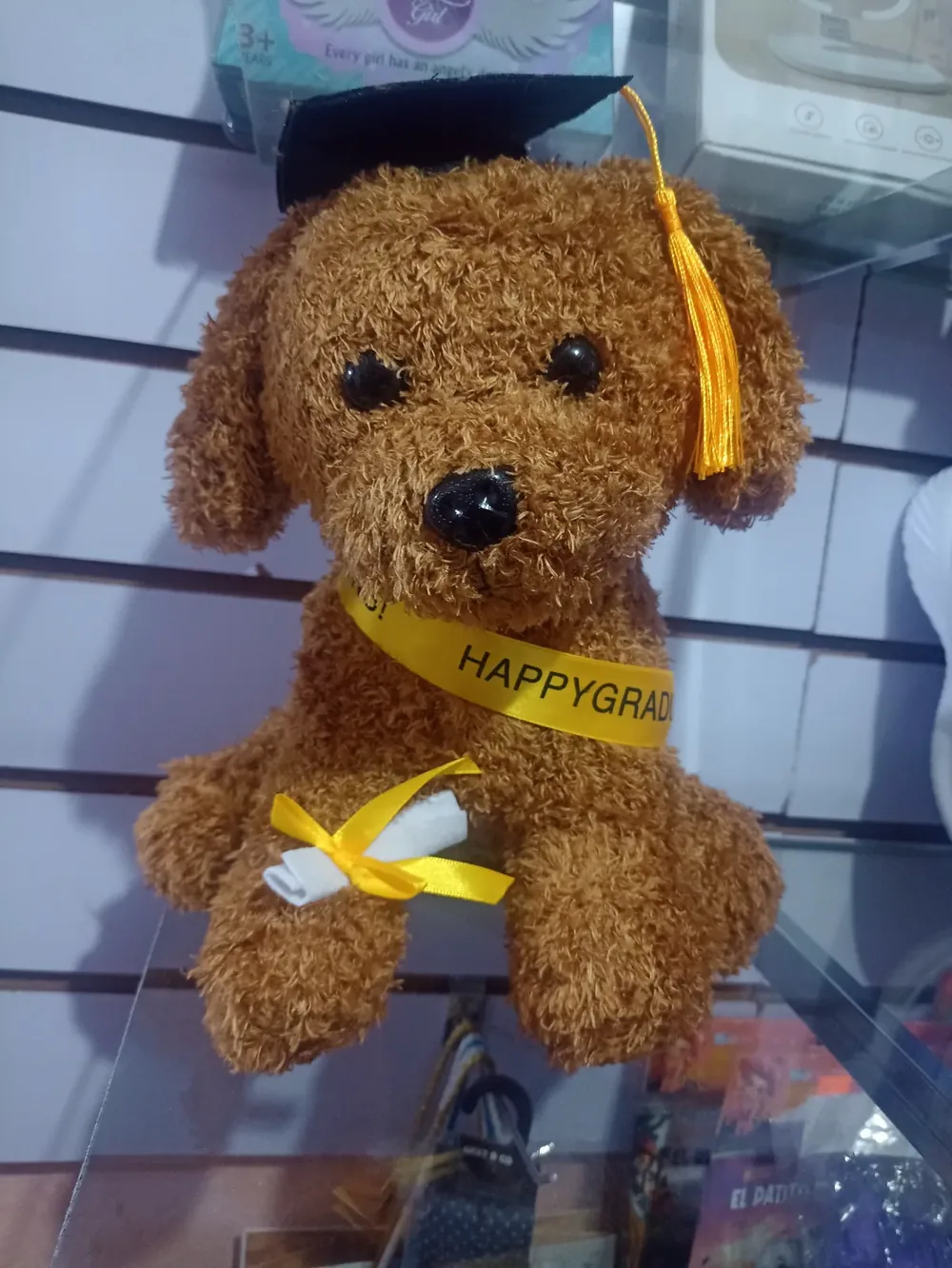 Perrito de graduación